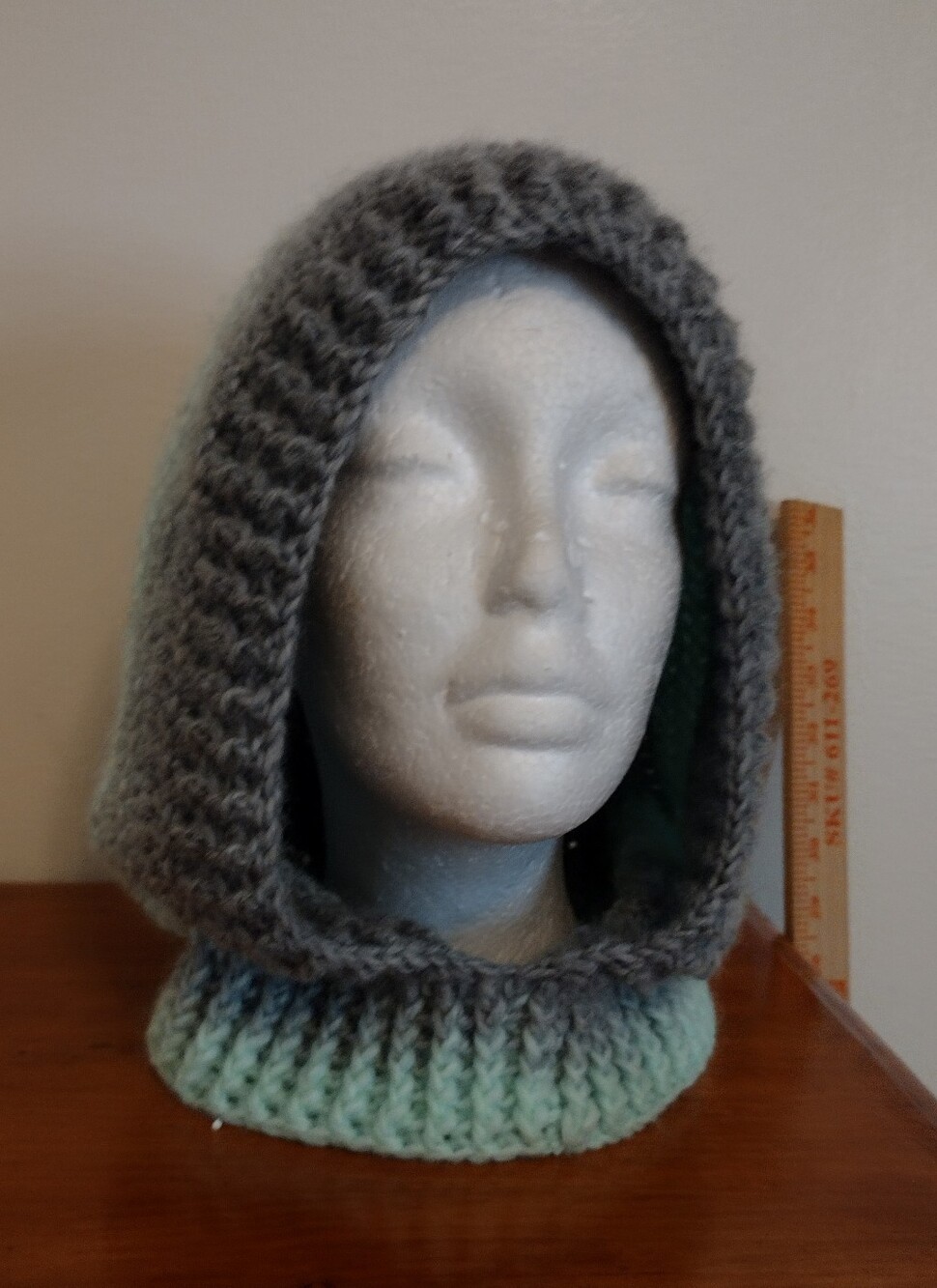 Handmade Crochet Balaclava Hoodie Hat